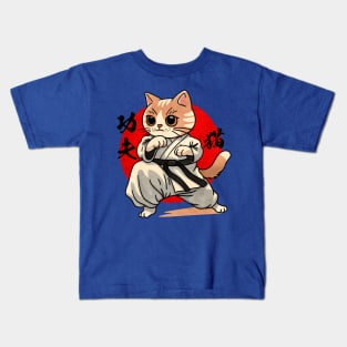 Kung fu kitty Kids T-Shirt